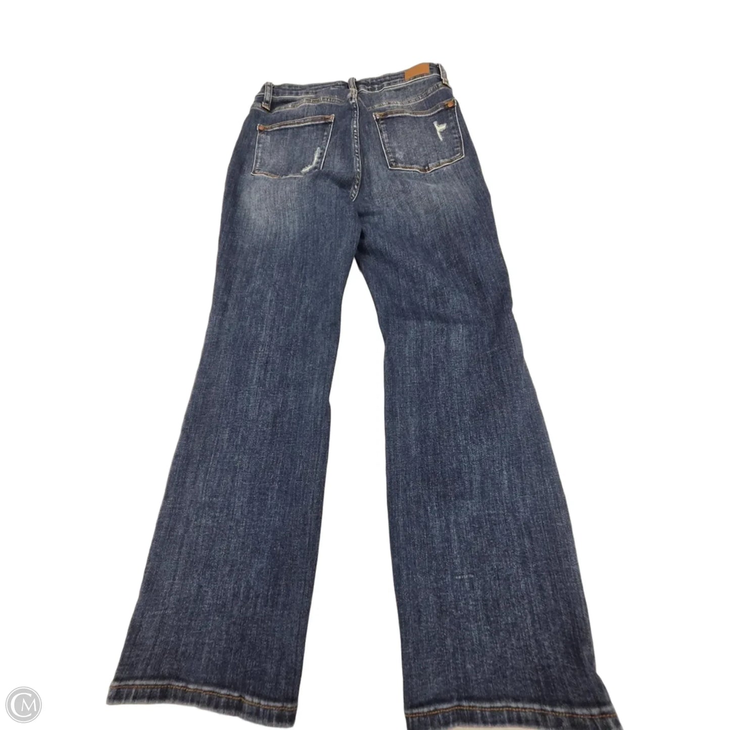 Jeans Straight By Judy Blue In Blue Denim, Size: 8