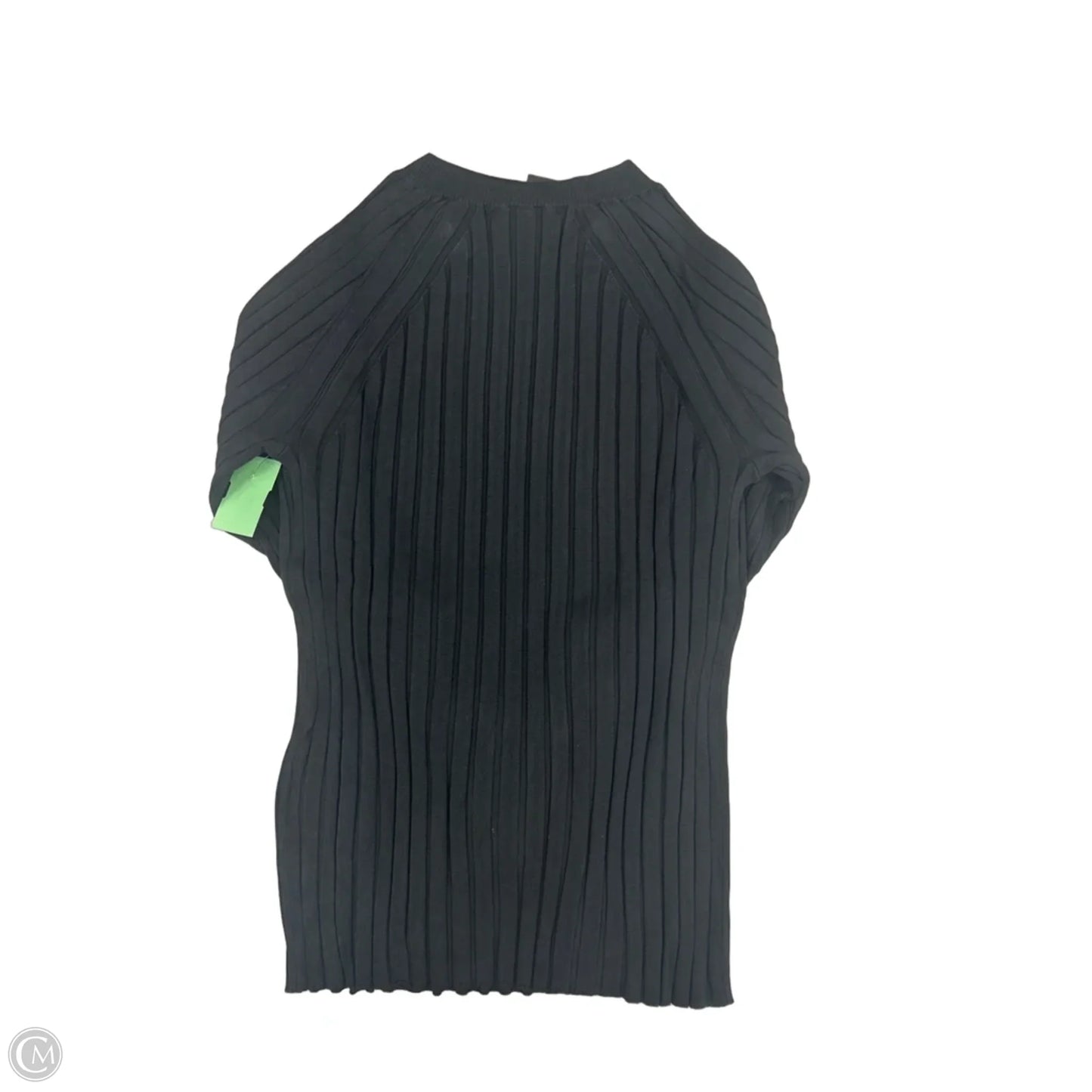Top Long Sleeve By International Concepts In Black, Size: M
