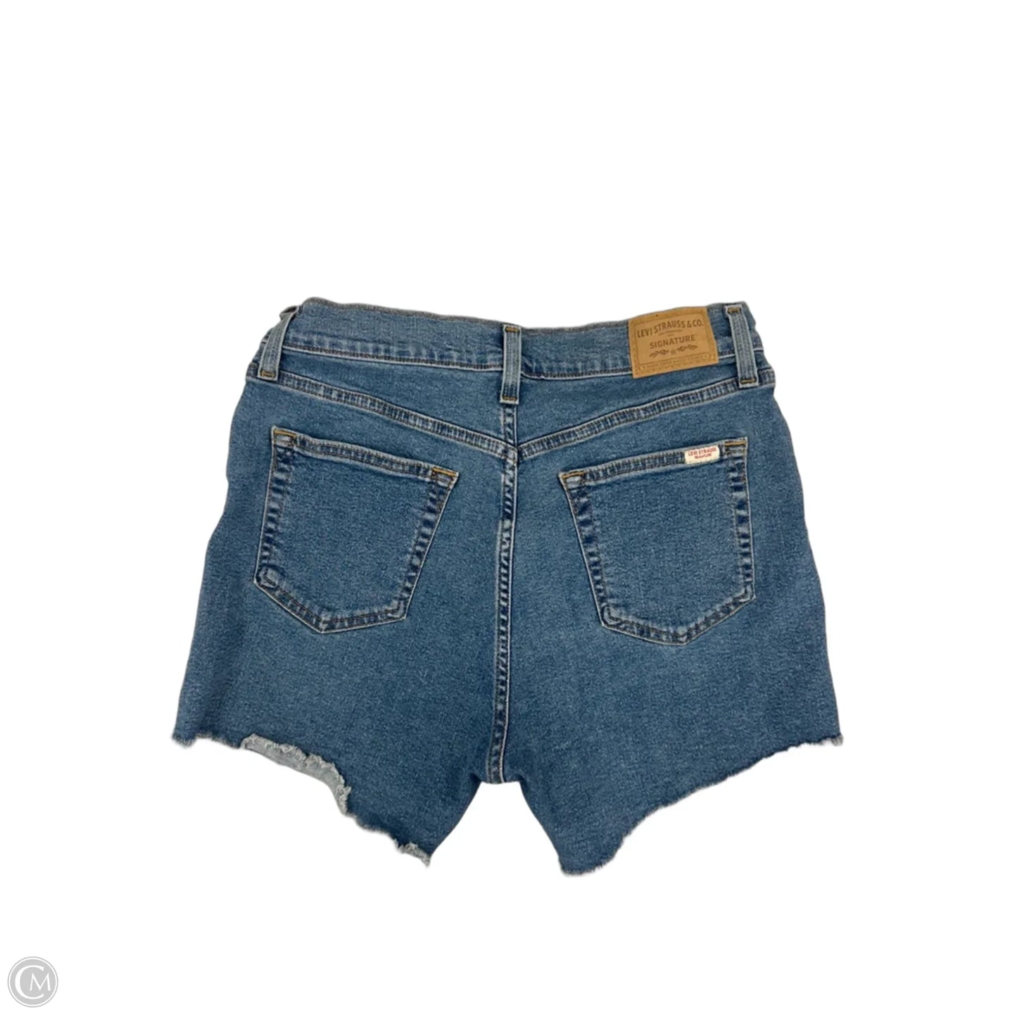 Shorts By Levis Signature In Blue Denim, Size: 6