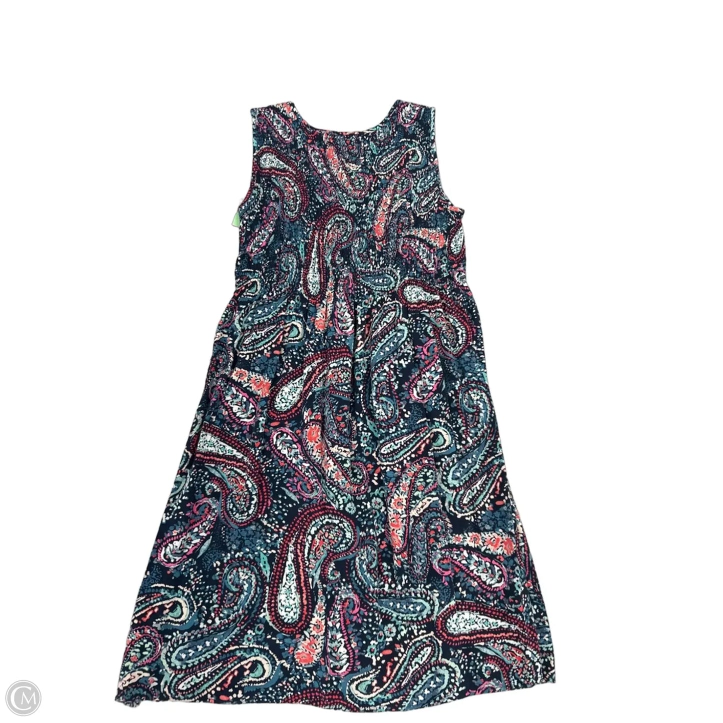 Dress Casual Short By Croft And Barrow In Blue & Pink, Size: Lp
