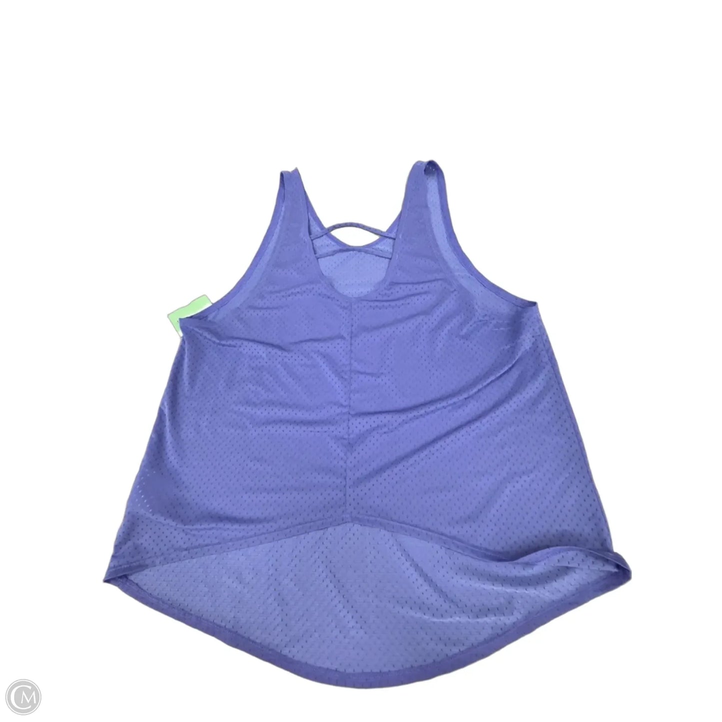 Athletic Tank Top By Nike In Blue, Size: M