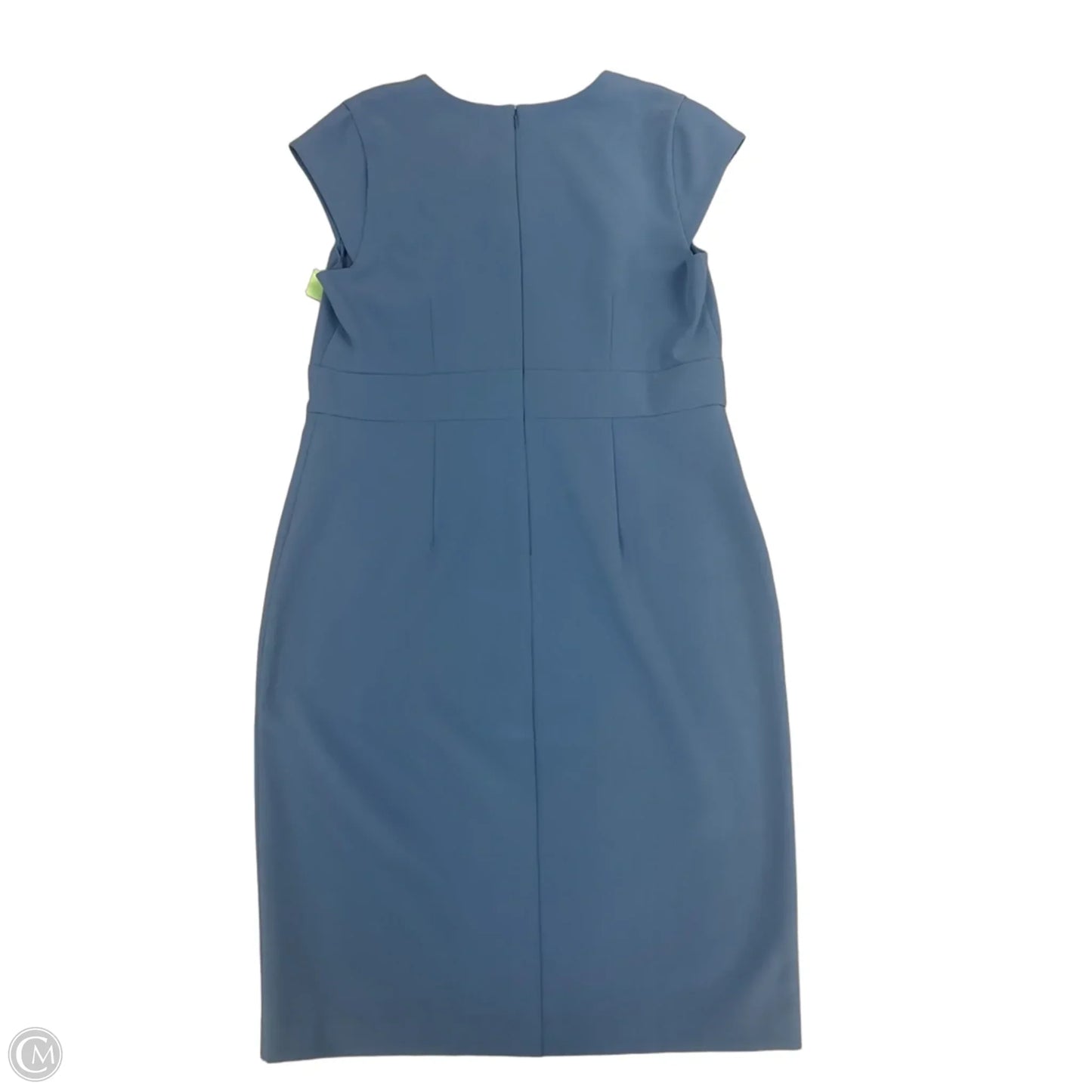 Dress Casual Midi By Ann Taylor In Blue, Size: Xl