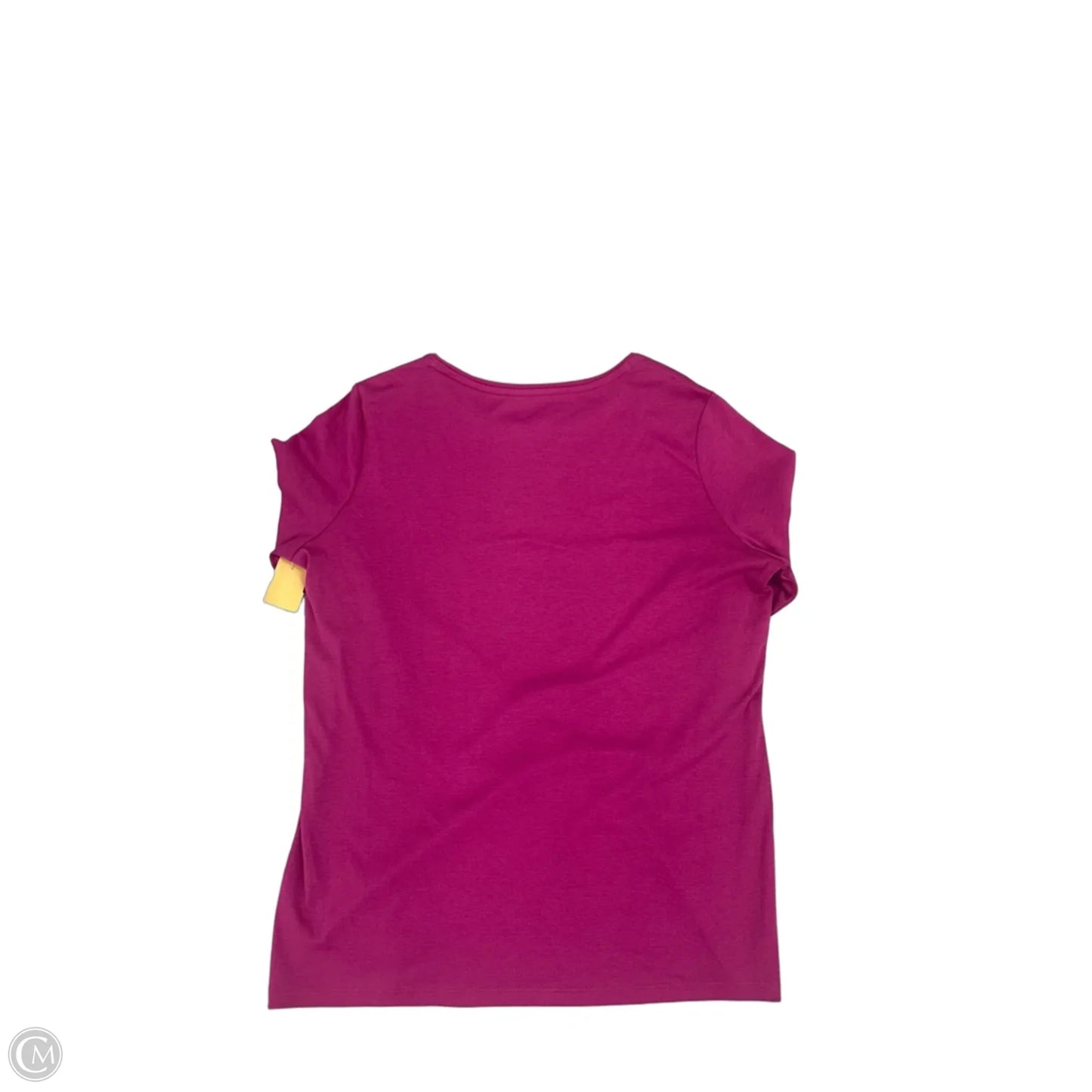Top Long Sleeve By Talbots In Purple, Size: Xl