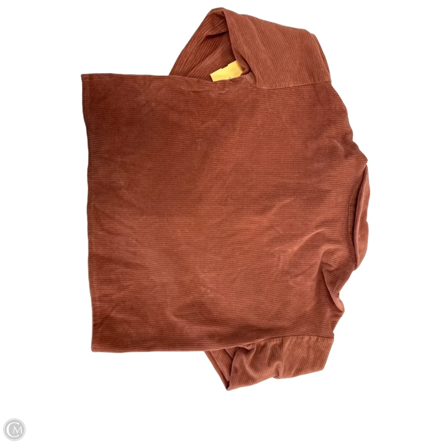 Top Long Sleeve By Madewell In Orange, Size: Xs