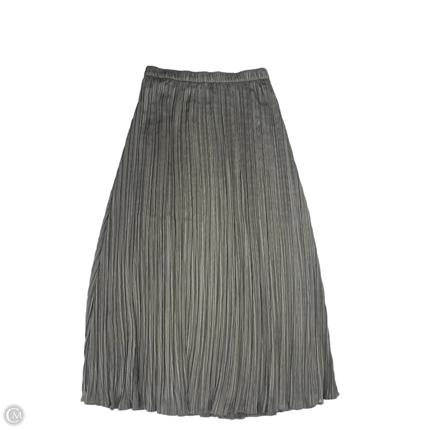 Skirt Maxi By Zara In Green, Size: L