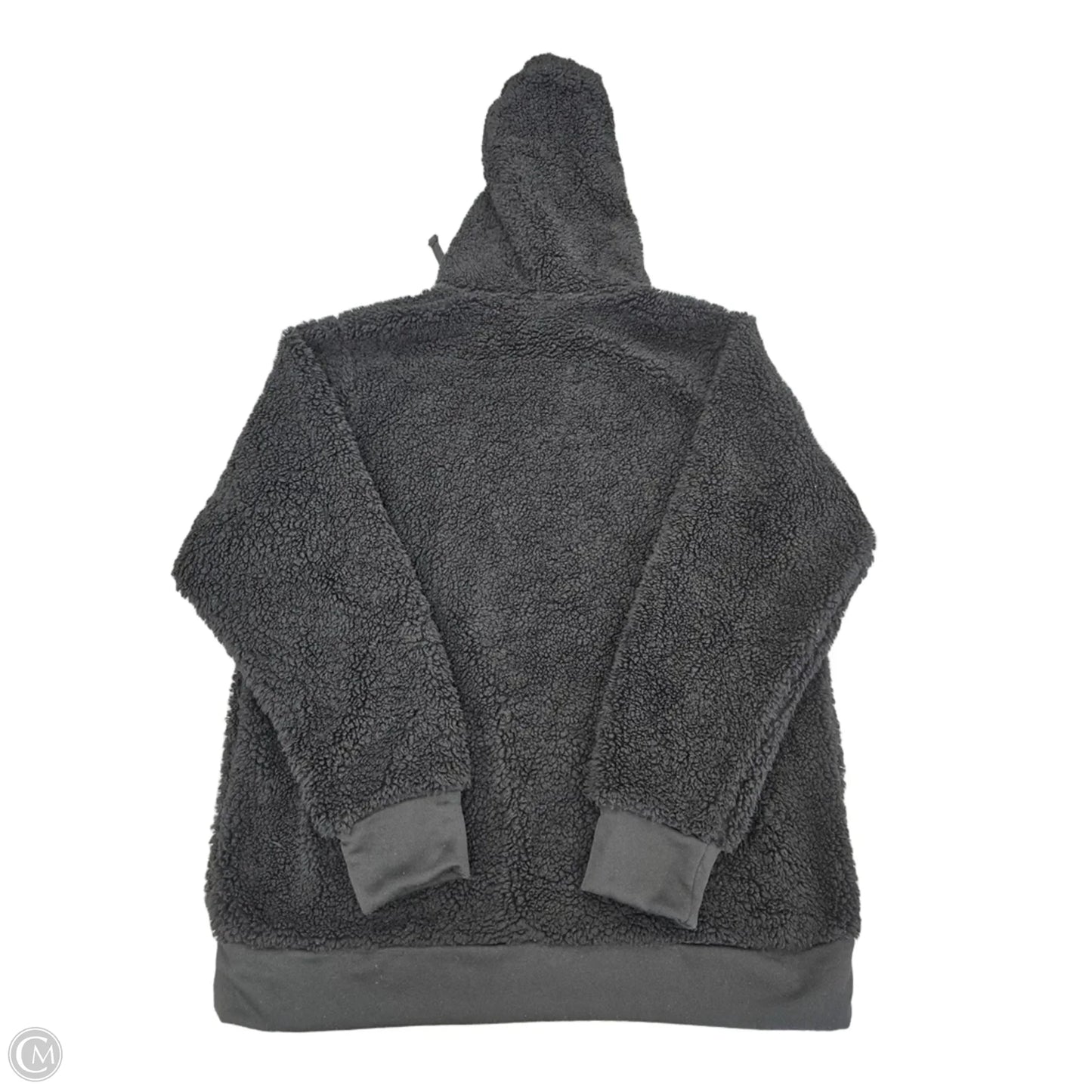 Jacket Faux Fur & Sherpa By Cmc In Black, Size: L