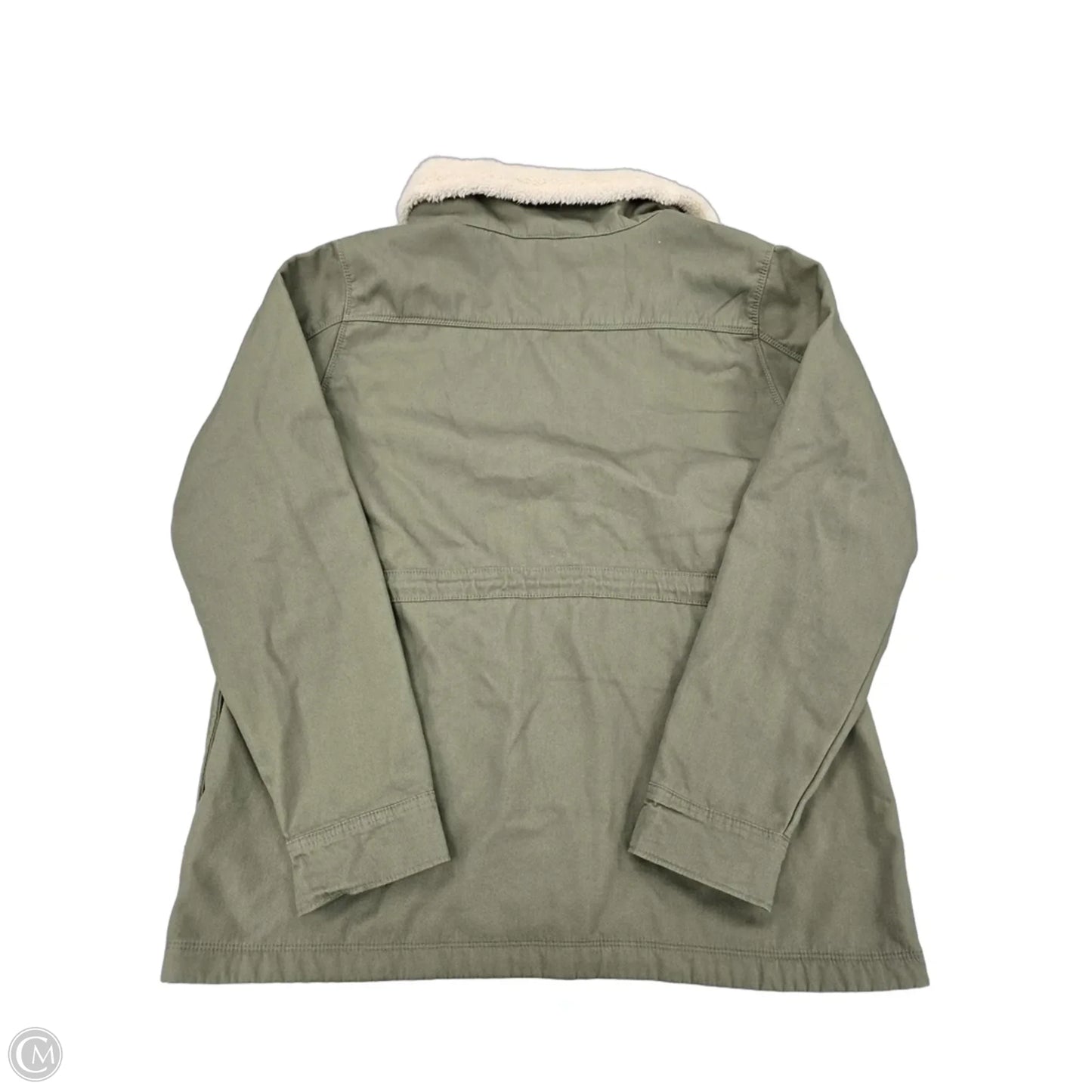 Jacket Other By Hang Ten In Green & White, Size: L