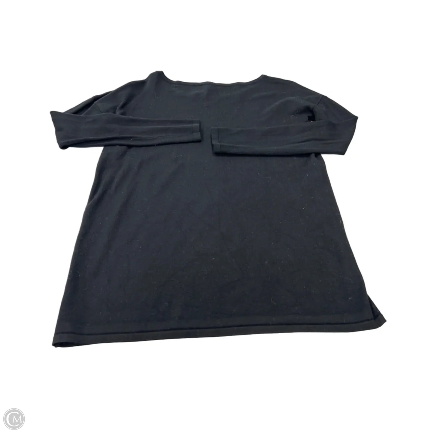Top Long Sleeve By Cyrus In Black, Size: S