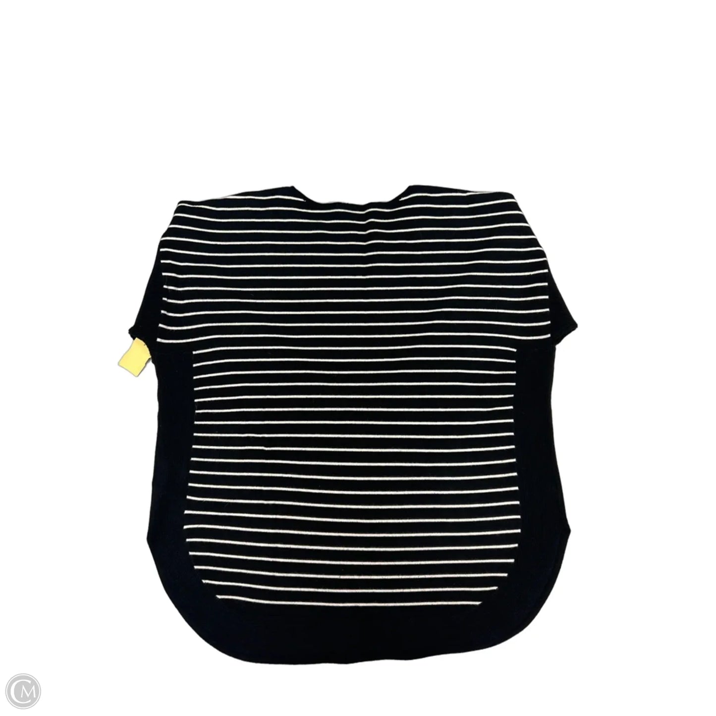 Top Long Sleeve By Charlie B In Black & White, Size: Xl