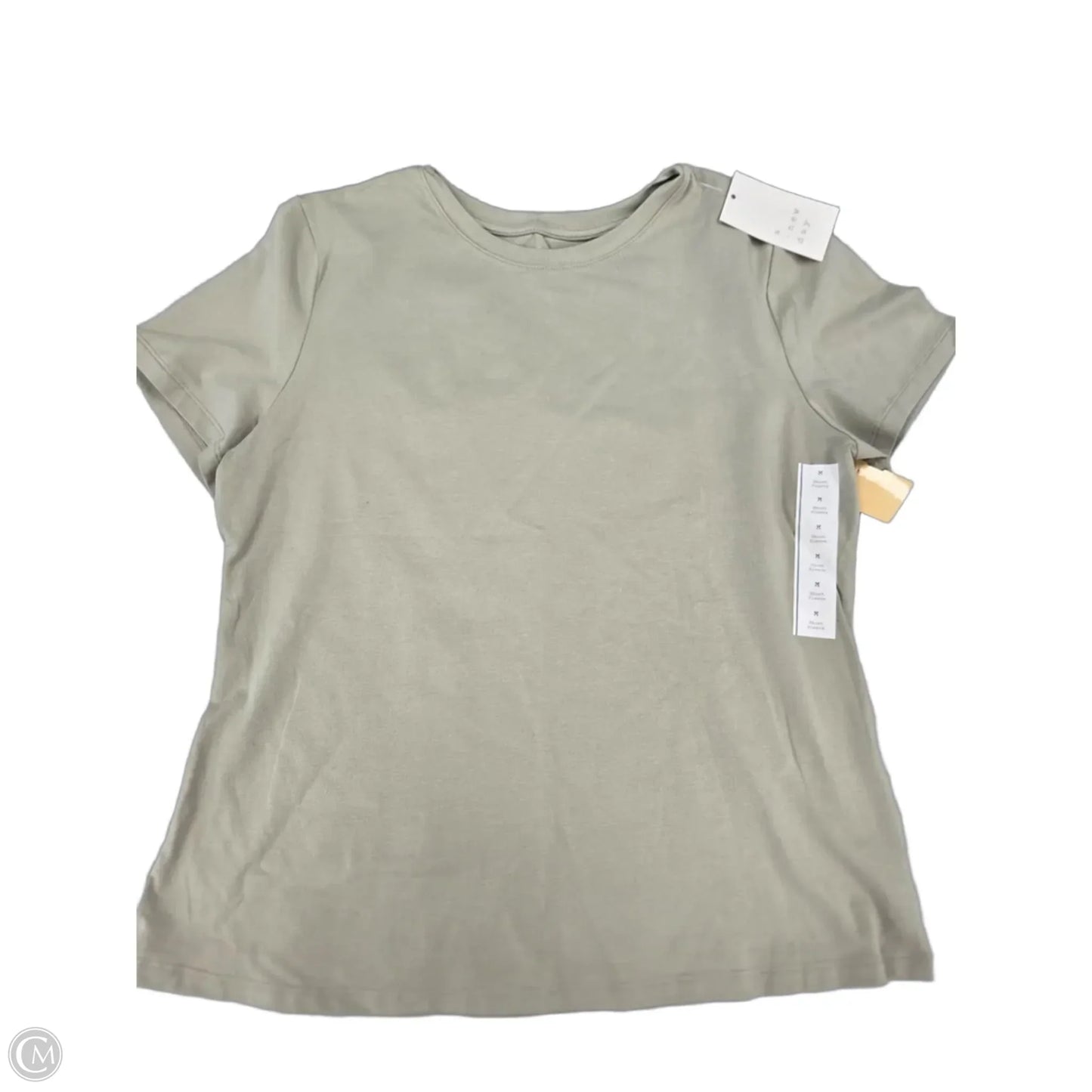 Top Short Sleeve By A New Day In Green, Size: M