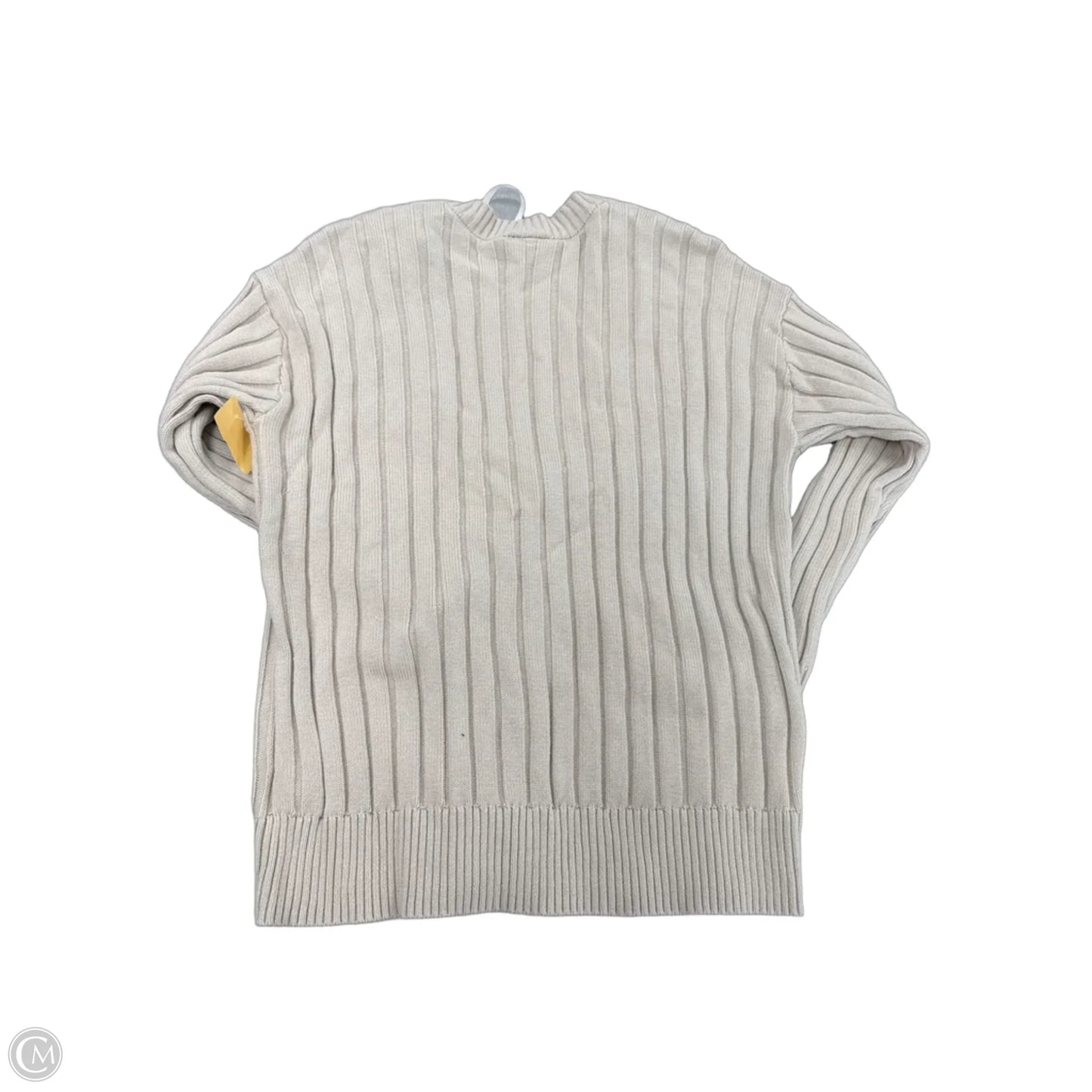 Sweater Cardigan By Torrid In Cream, Size: M