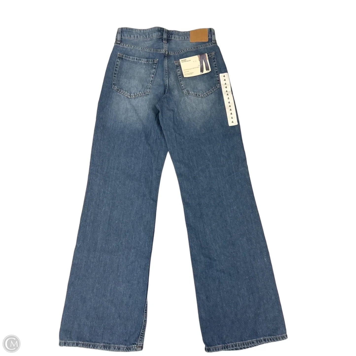 Jeans Wide Leg By Aeropostale In Blue Denim, Size: 4