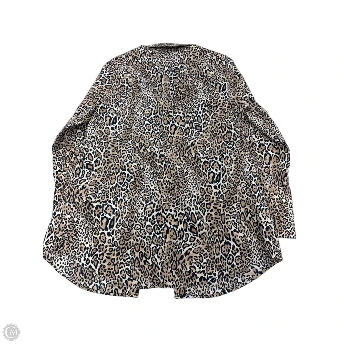 Top Long Sleeve By Chicos In Animal Print, Size: Xs