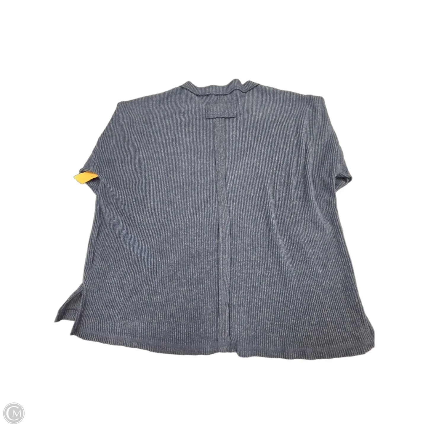 Top Long Sleeve By Zenana Outfitters In Blue, Size: 1x