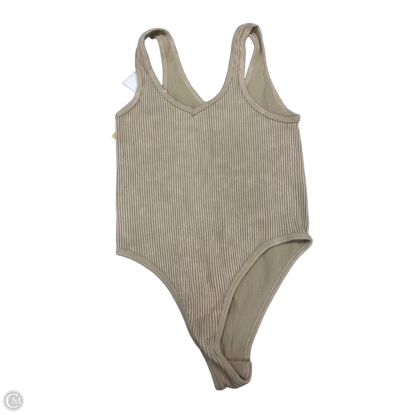 Bodysuit By Cme In Tan, Size: Xs