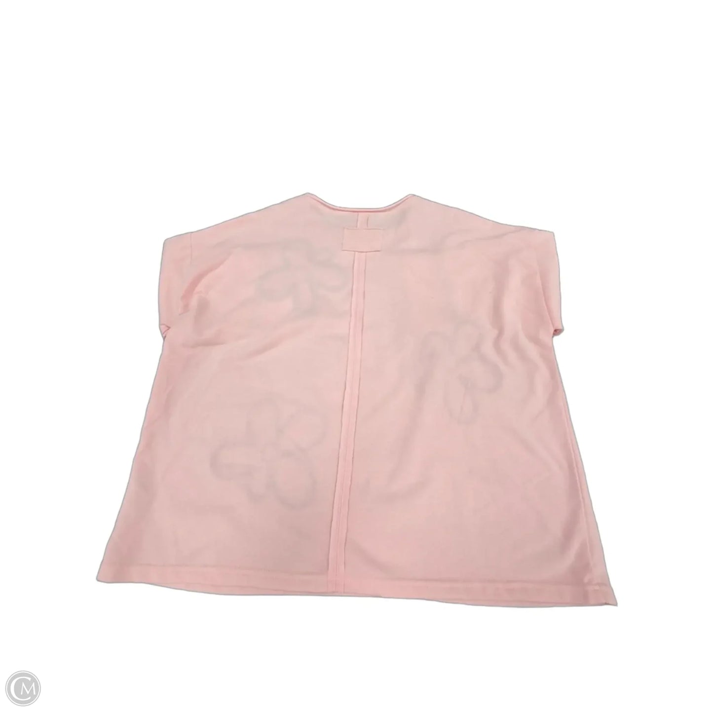 Top Long Sleeve By Easel In Pink, Size: M