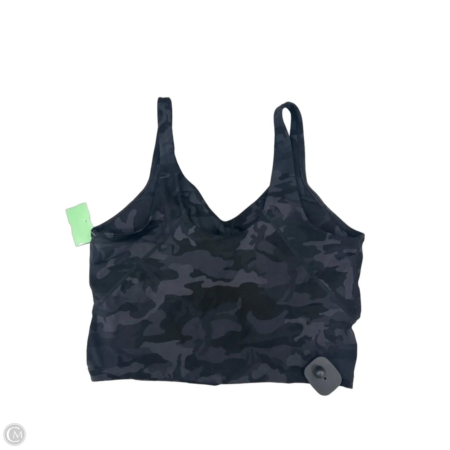 Athletic Tank Top By Cme In Camouflage Print, Size: L