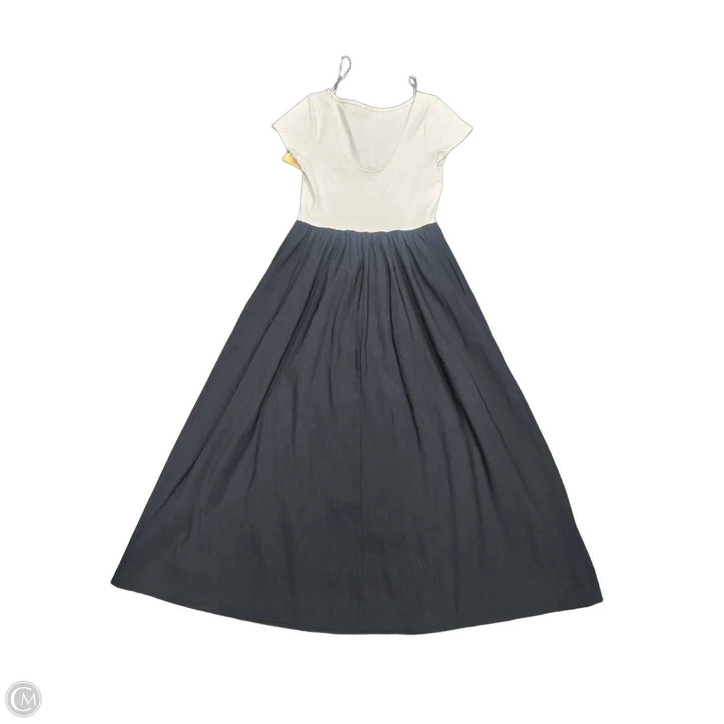 Dress Casual Maxi By A New Day In Black & White, Size: Xs