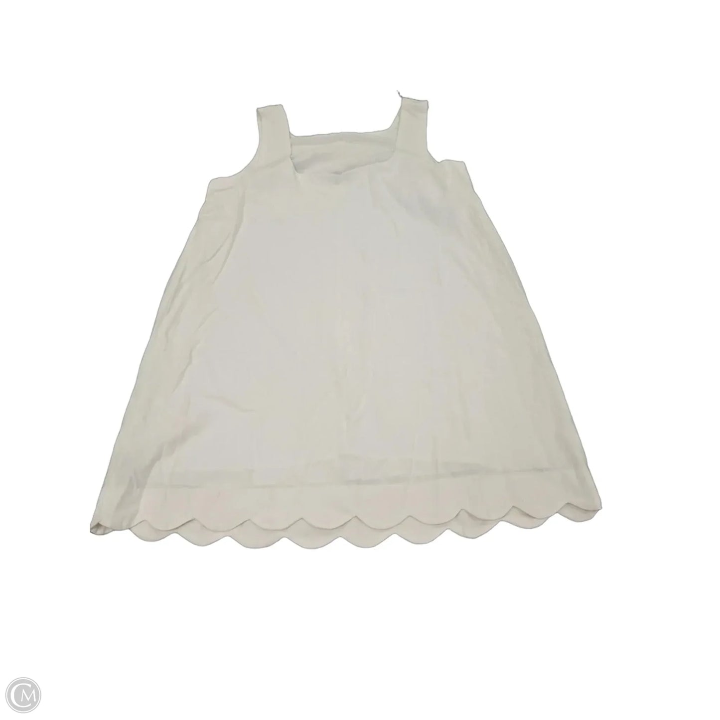 Dress Designer By Kate Spade In White, Size: Xxl