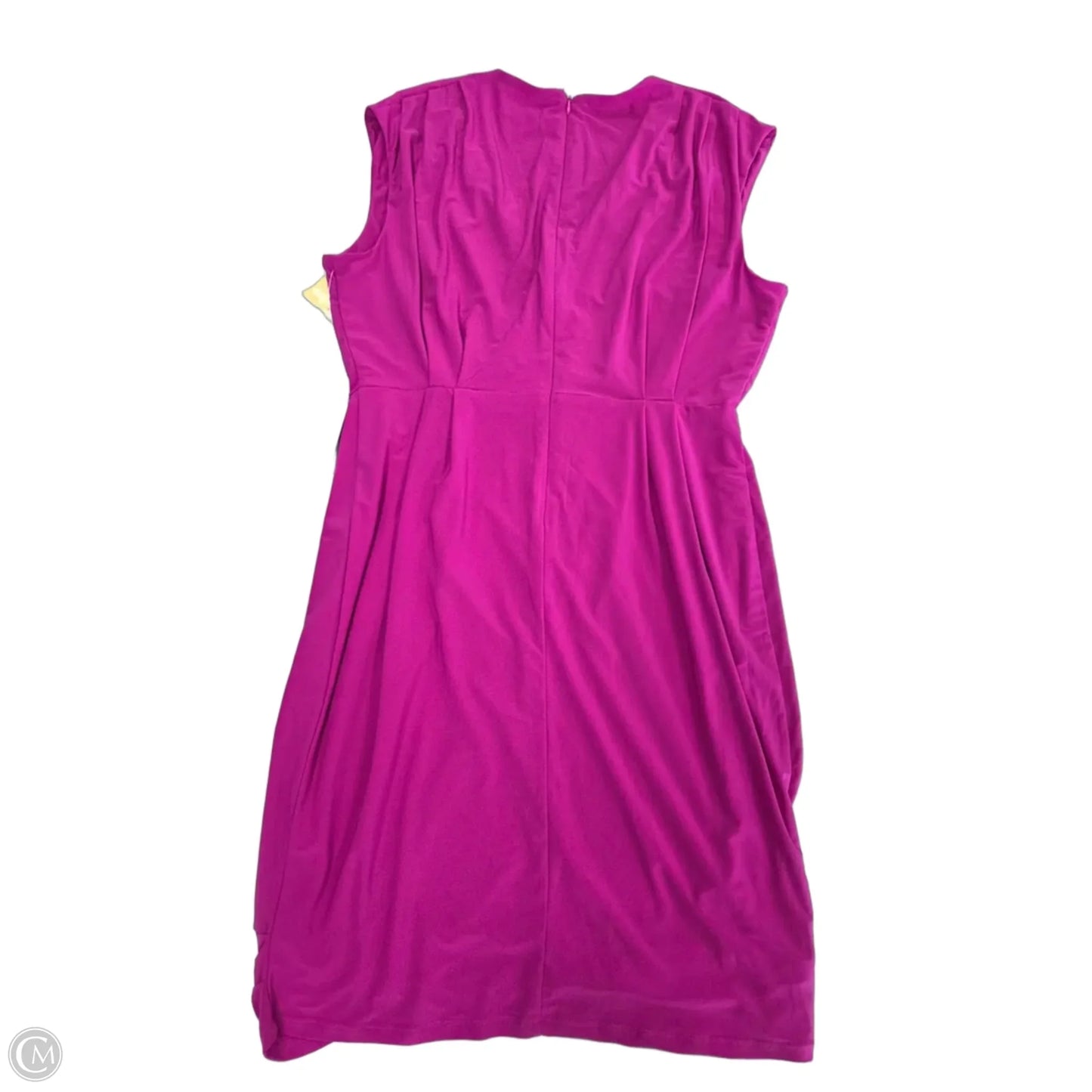 Dress Casual Midi By Express In Pink, Size: L
