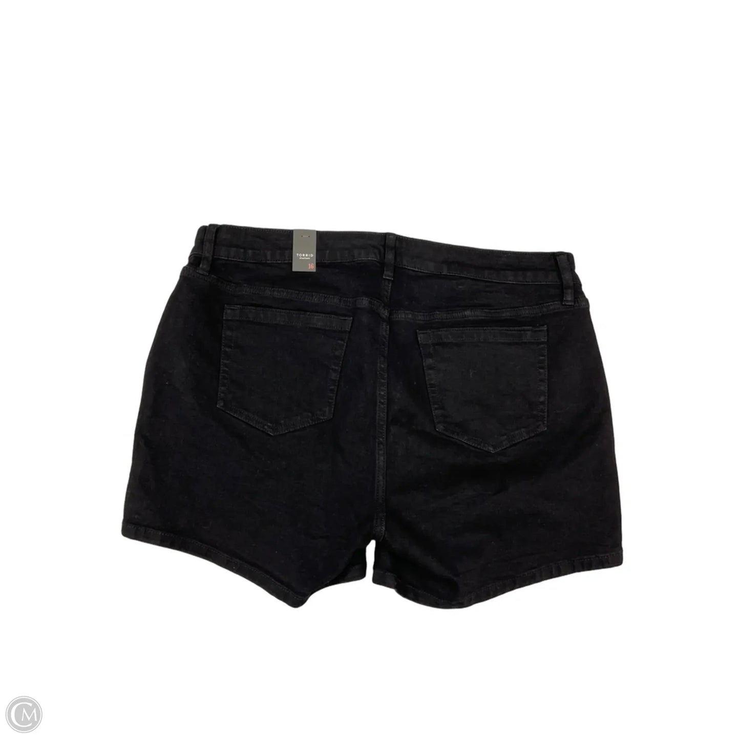 Shorts By Torrid In Black Denim, Size: 16