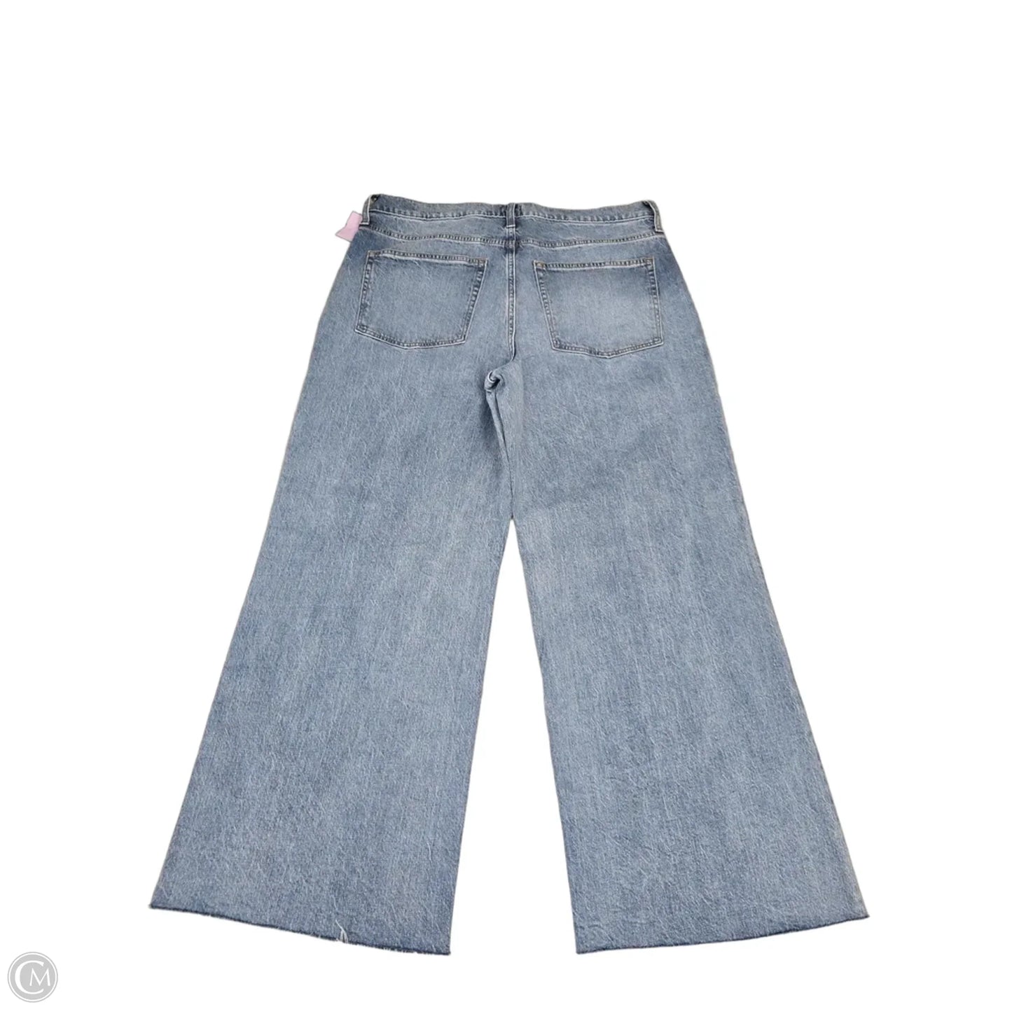Jeans Wide Leg By J. Crew In Blue Denim, Size: 12