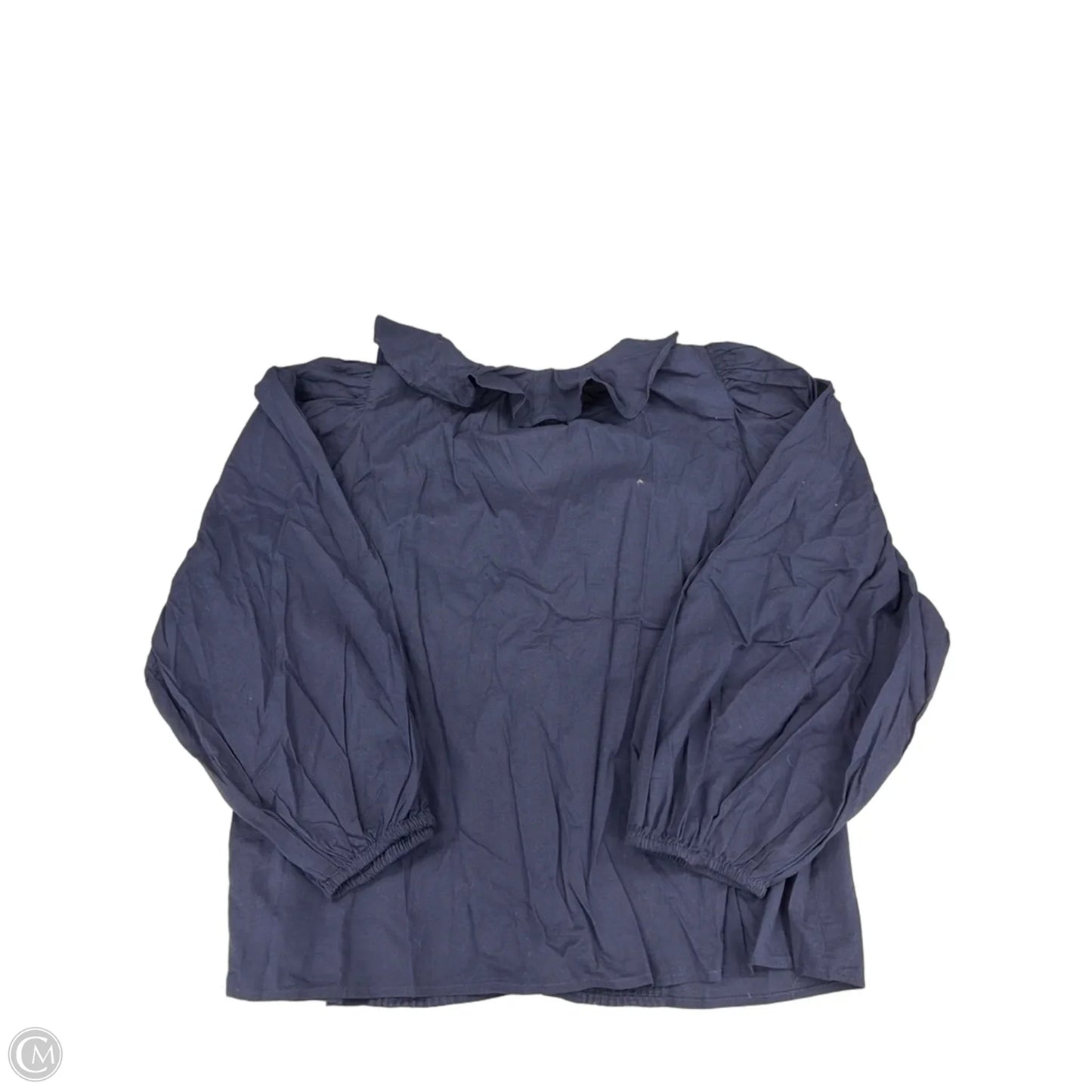 Top Long Sleeve By Gap In Navy, Size: Xl