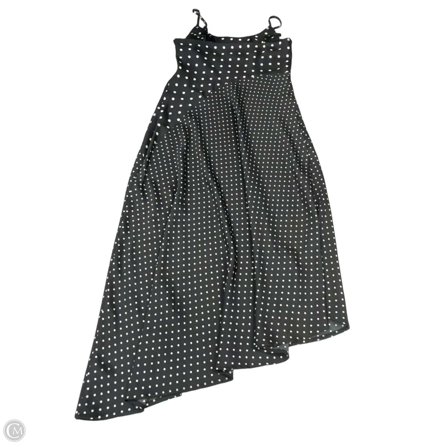 Dress Casual Midi By A New Day In Black & White, Size: Xs