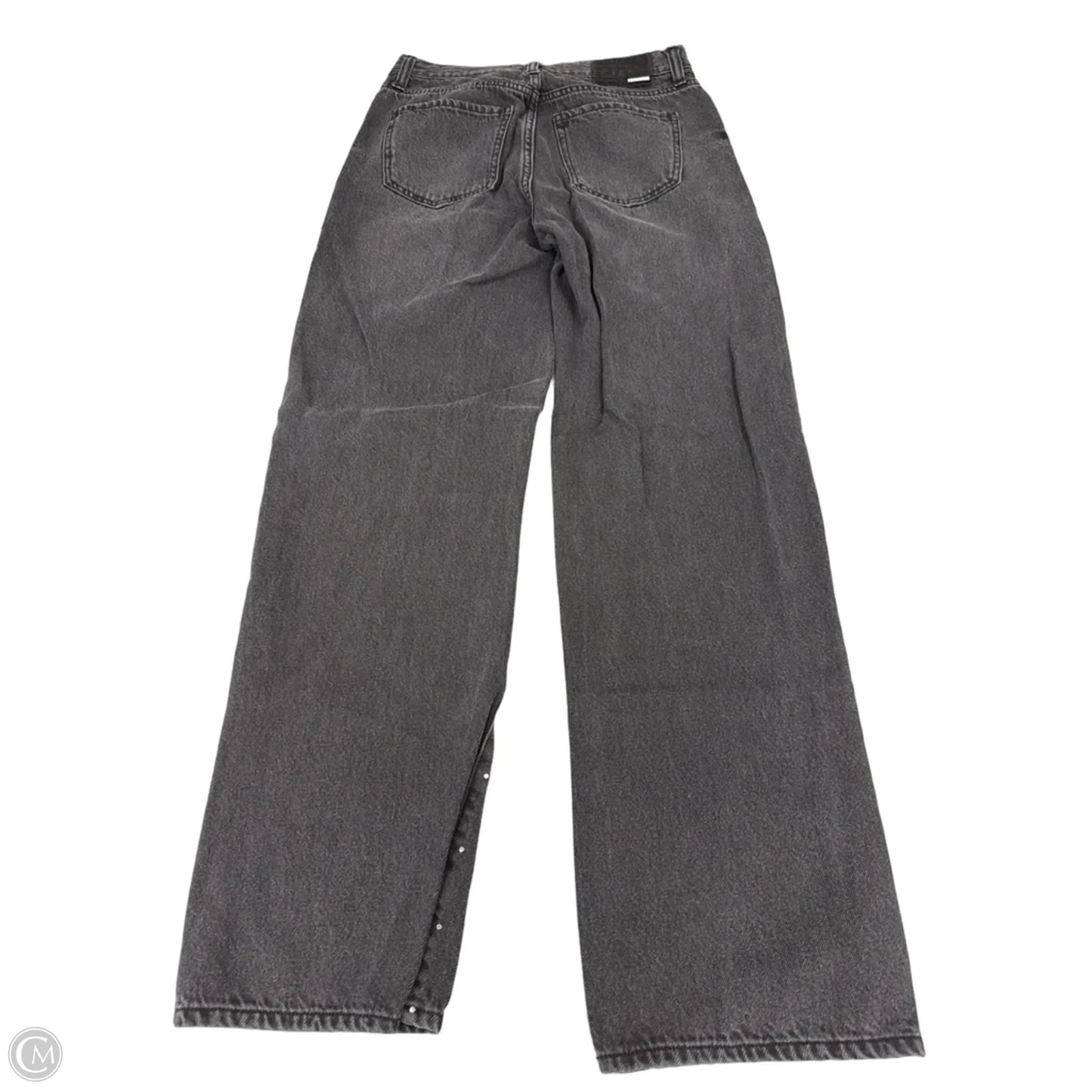 Jeans Straight By Daze In Black Denim, Size: 0