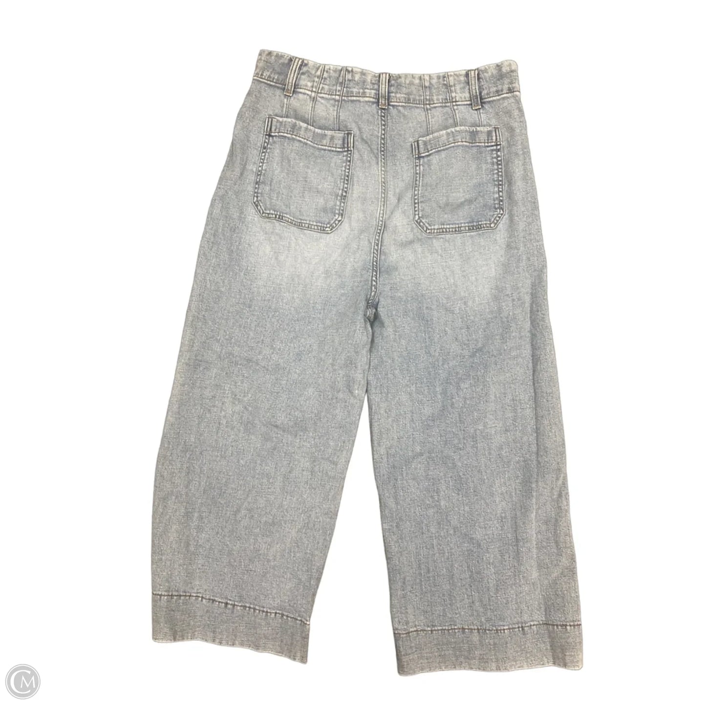 Jeans Wide Leg By Lc Lauren Conrad In Blue Denim, Size: 16w