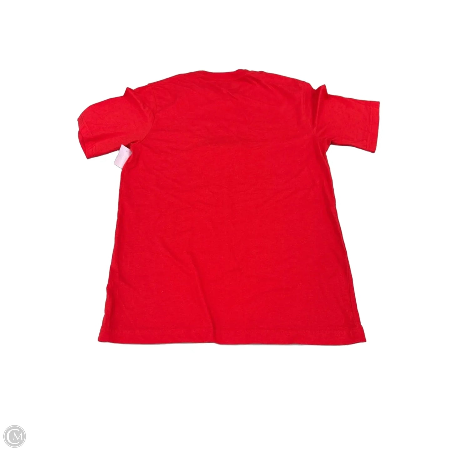 Top Short Sleeve By Nfl In Red, Size: M