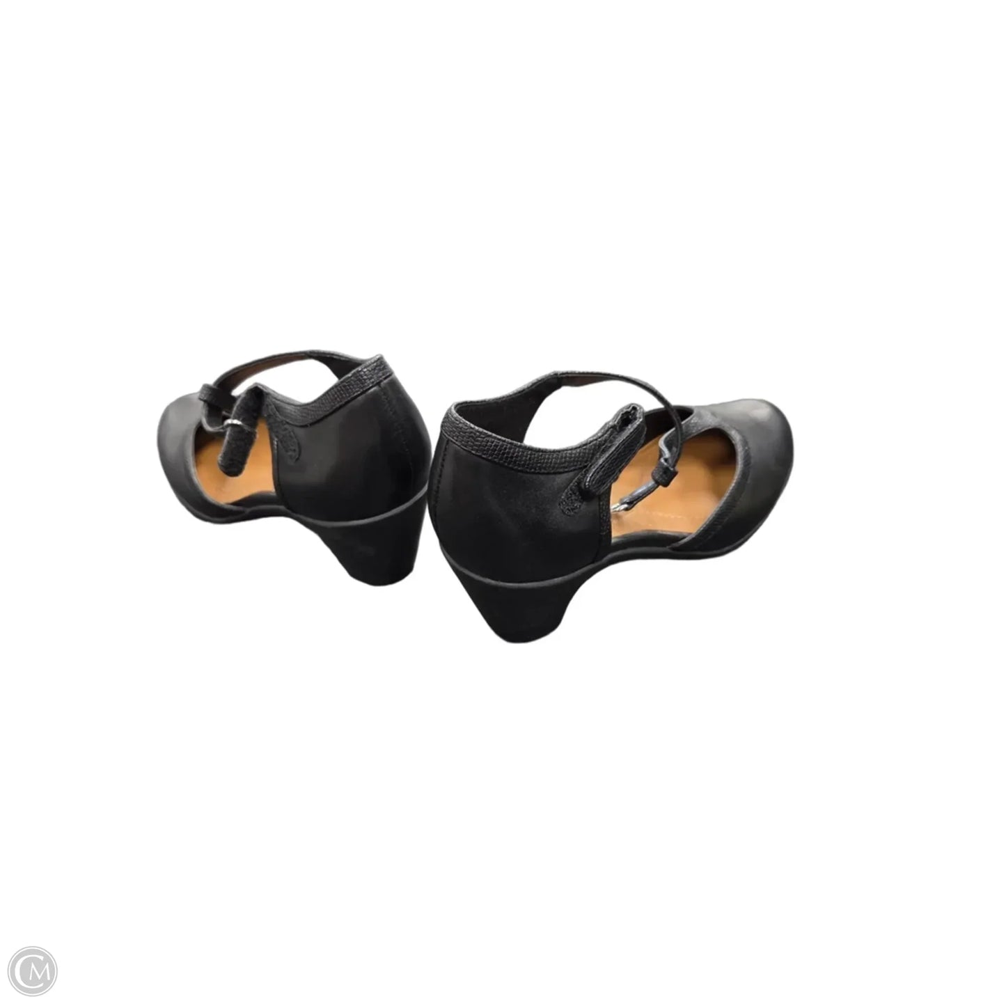 Shoes Heels Block By Easy Spirit In Black, Size: 7