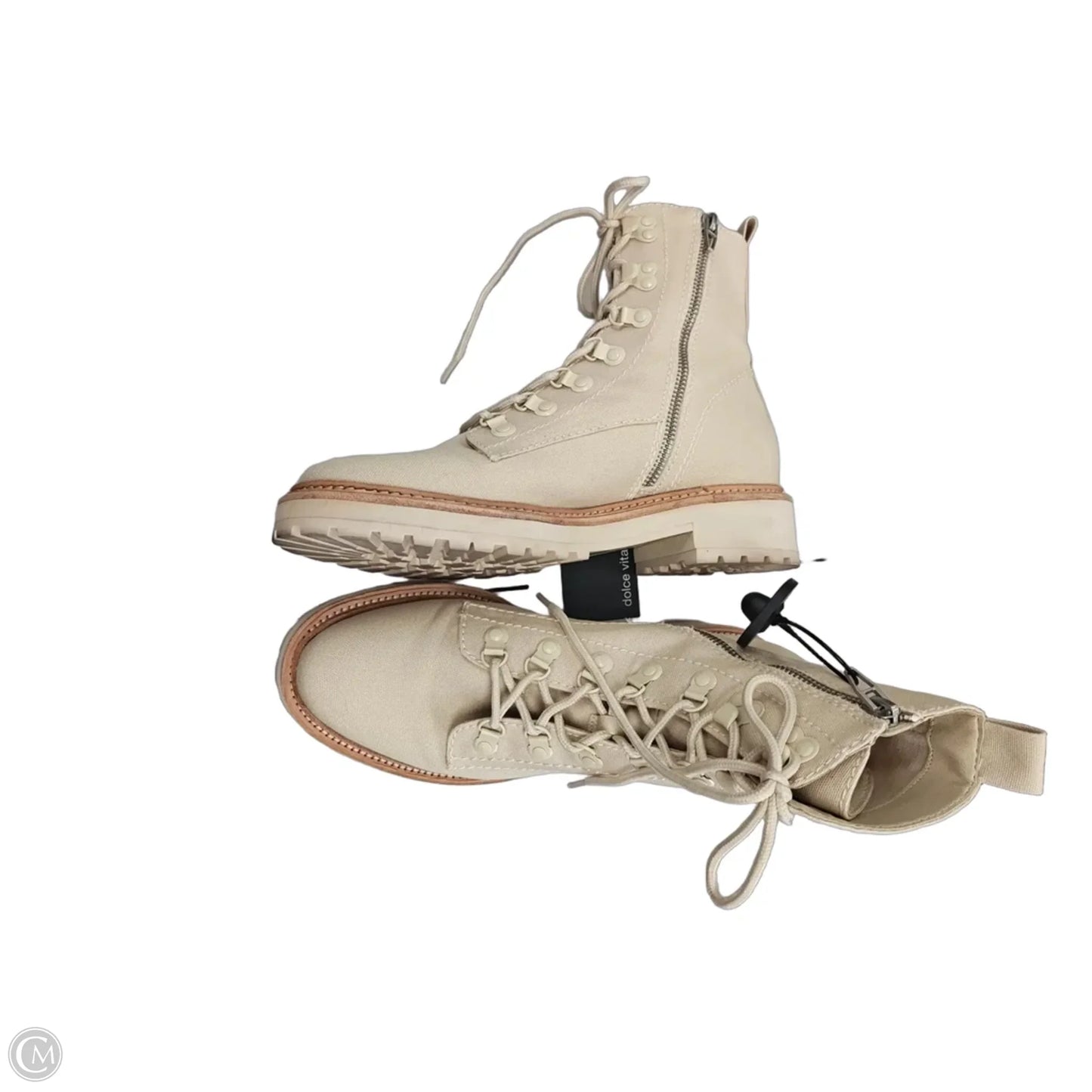 Boots Ankle Flats By Dolce Vita In Cream, Size: 10