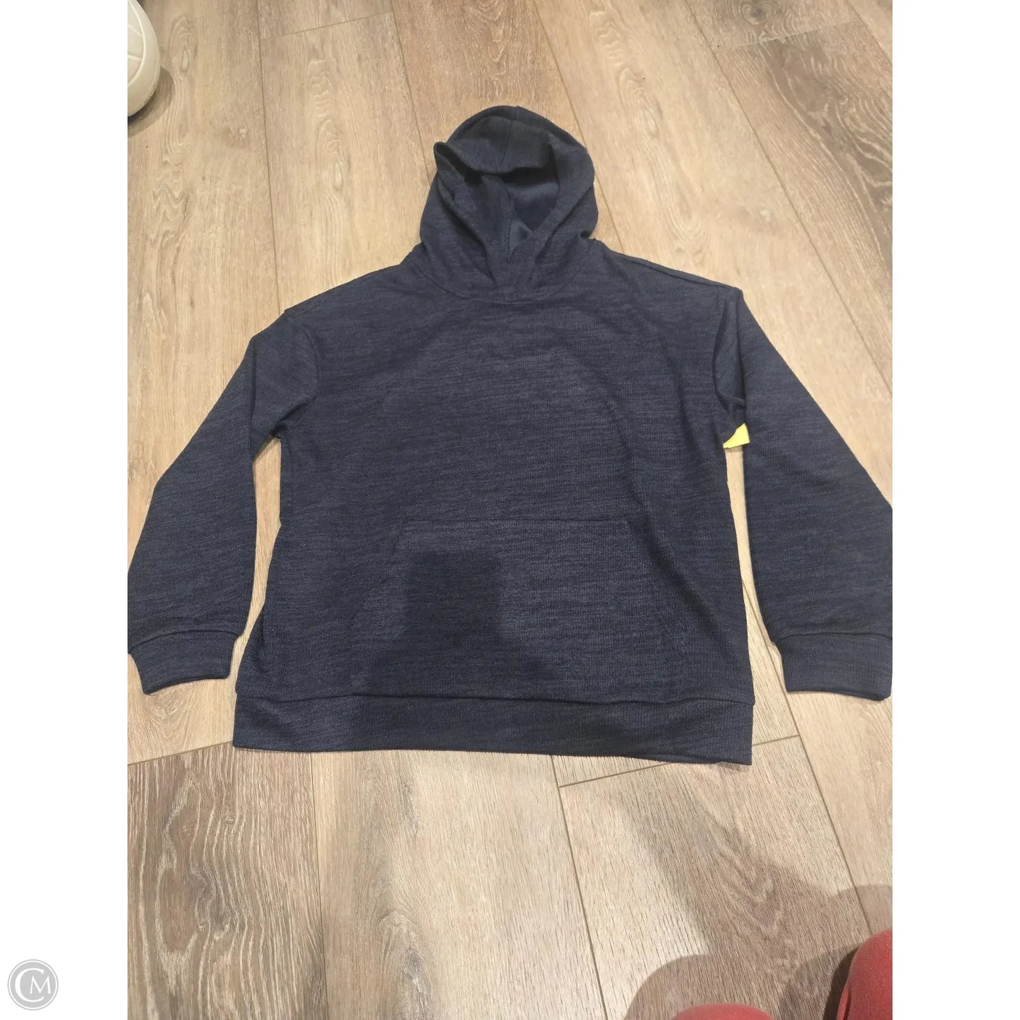 Top Long Sleeve By Cme In Navy, Size: L