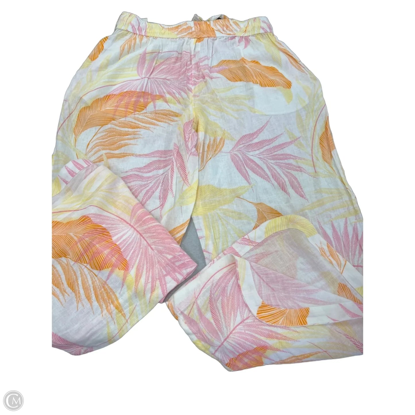 Pants Lounge By C And C In White, Size: M