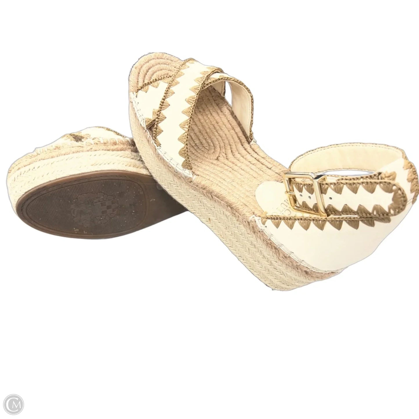 Shoes Heels Block By Vince Camuto In Tan, Size: 8.5