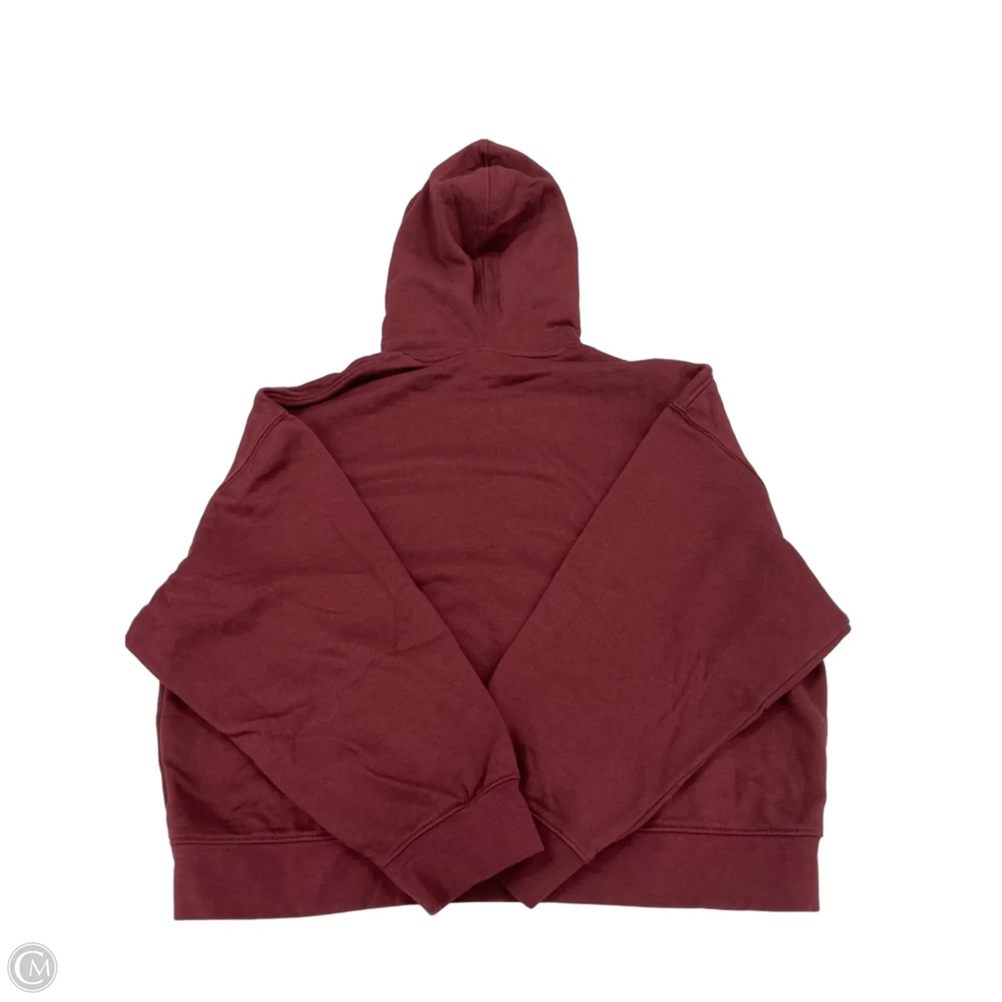 Sweatshirt Hoodie By Divided In Red, Size: L