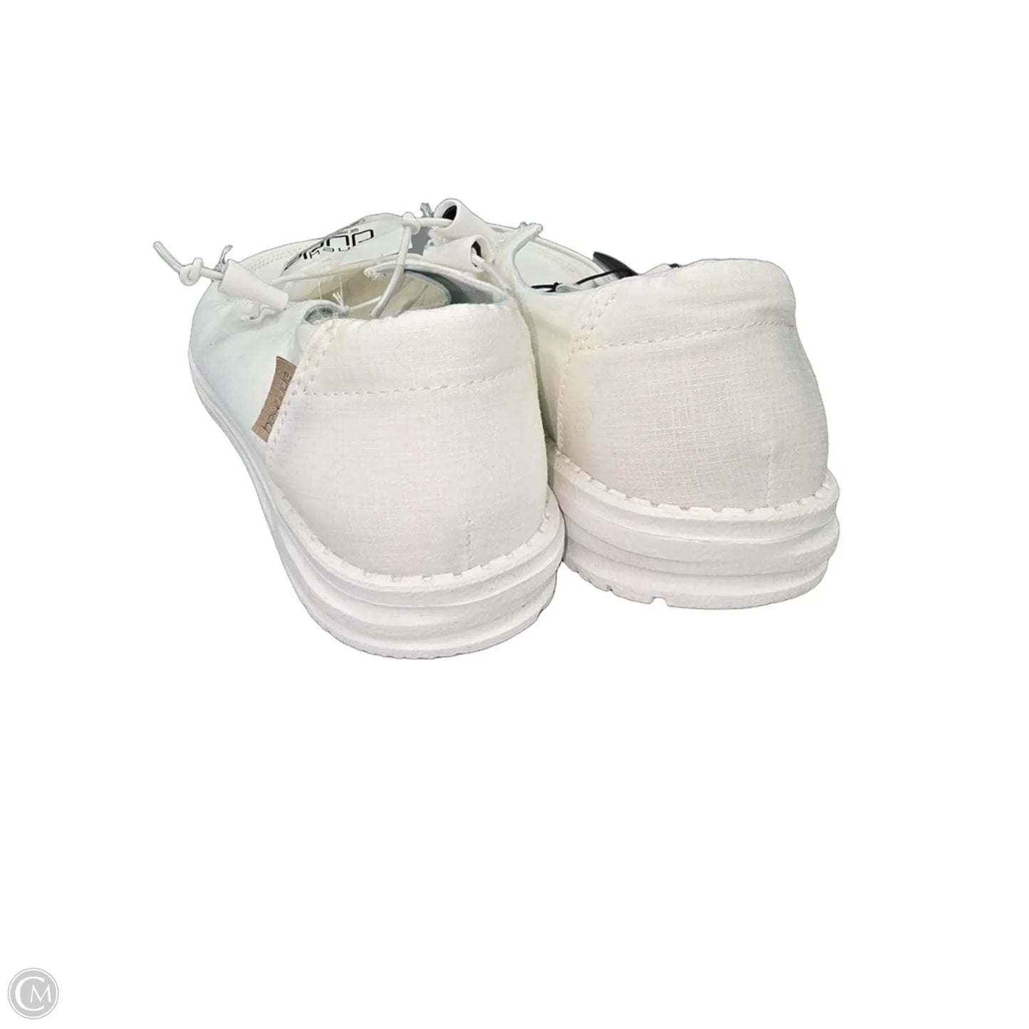 Shoes Flats By Hey Dude In White, Size: 10