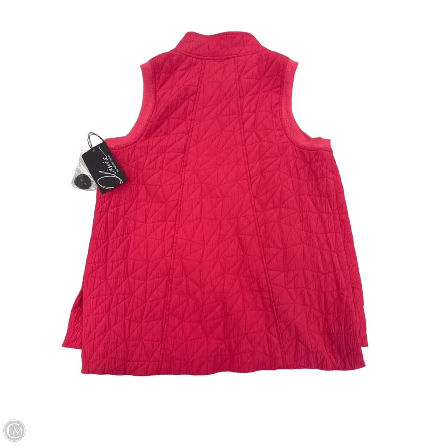 Vest Puffer & Quilted By Habitat In Coral, Size: S