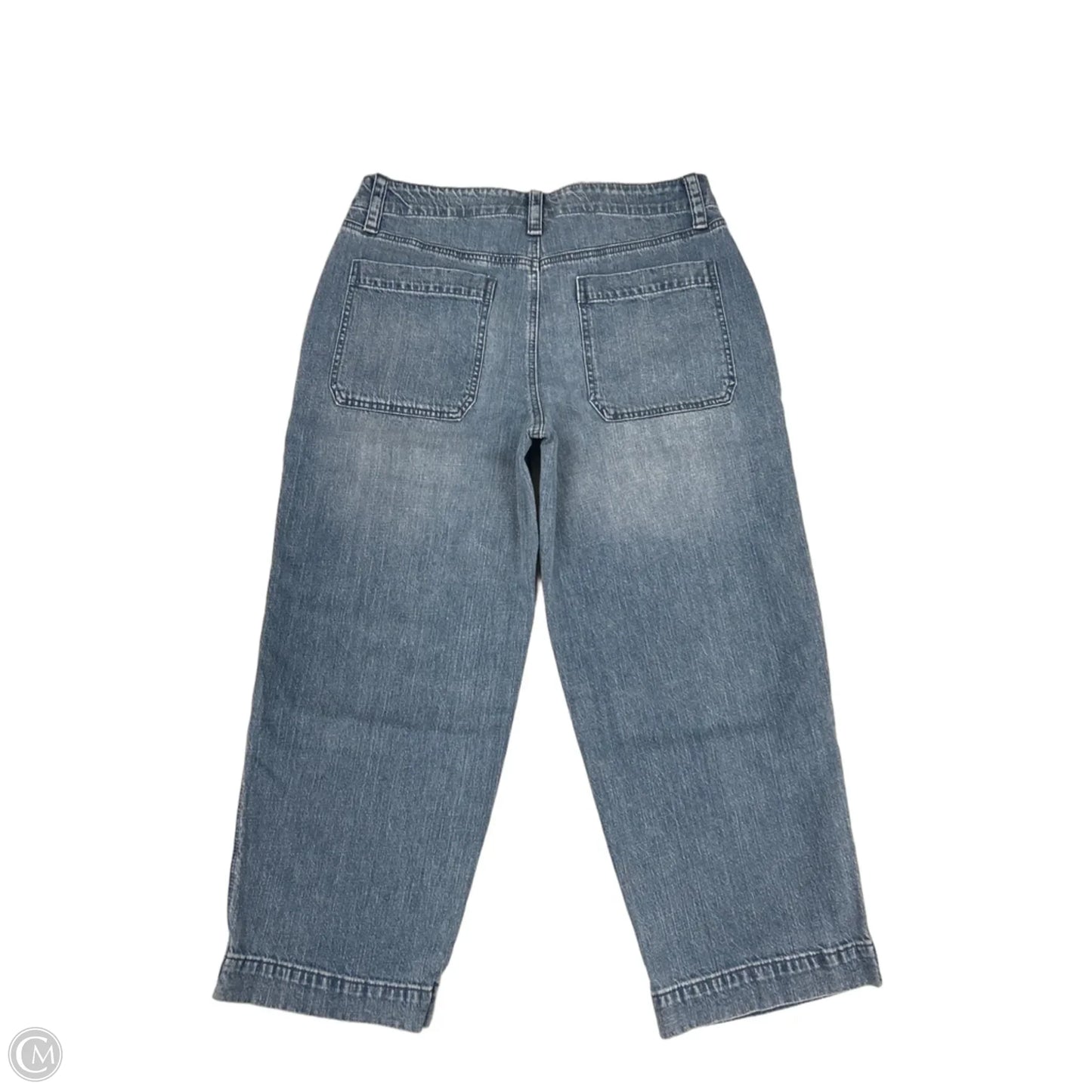 Jeans Cropped By Talbots In Blue, Size: 10