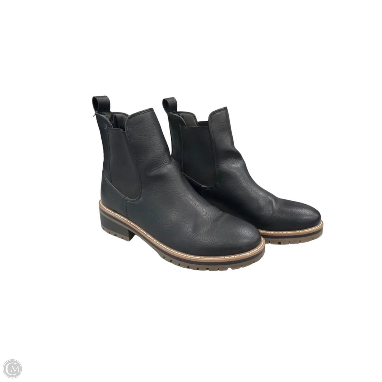 Boots Ankle Flats By Kensie In Black, Size: 8.5