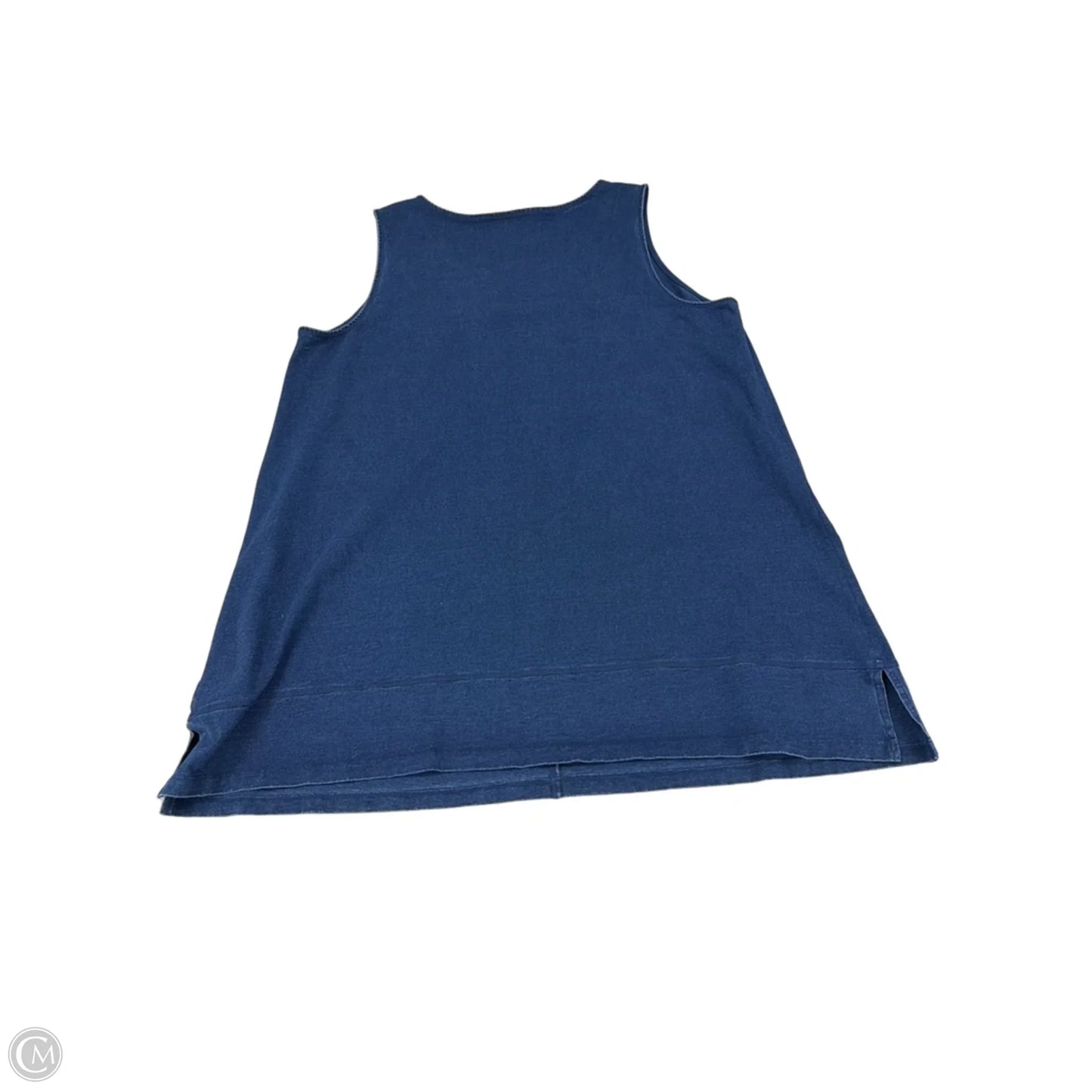 Tunic Sleeveless By Cj Banks In Blue, Size: 3x