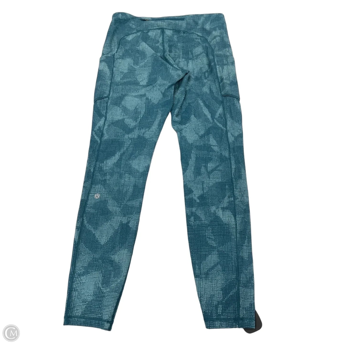 Athletic Leggings By Lululemon In Blue, Size: 10