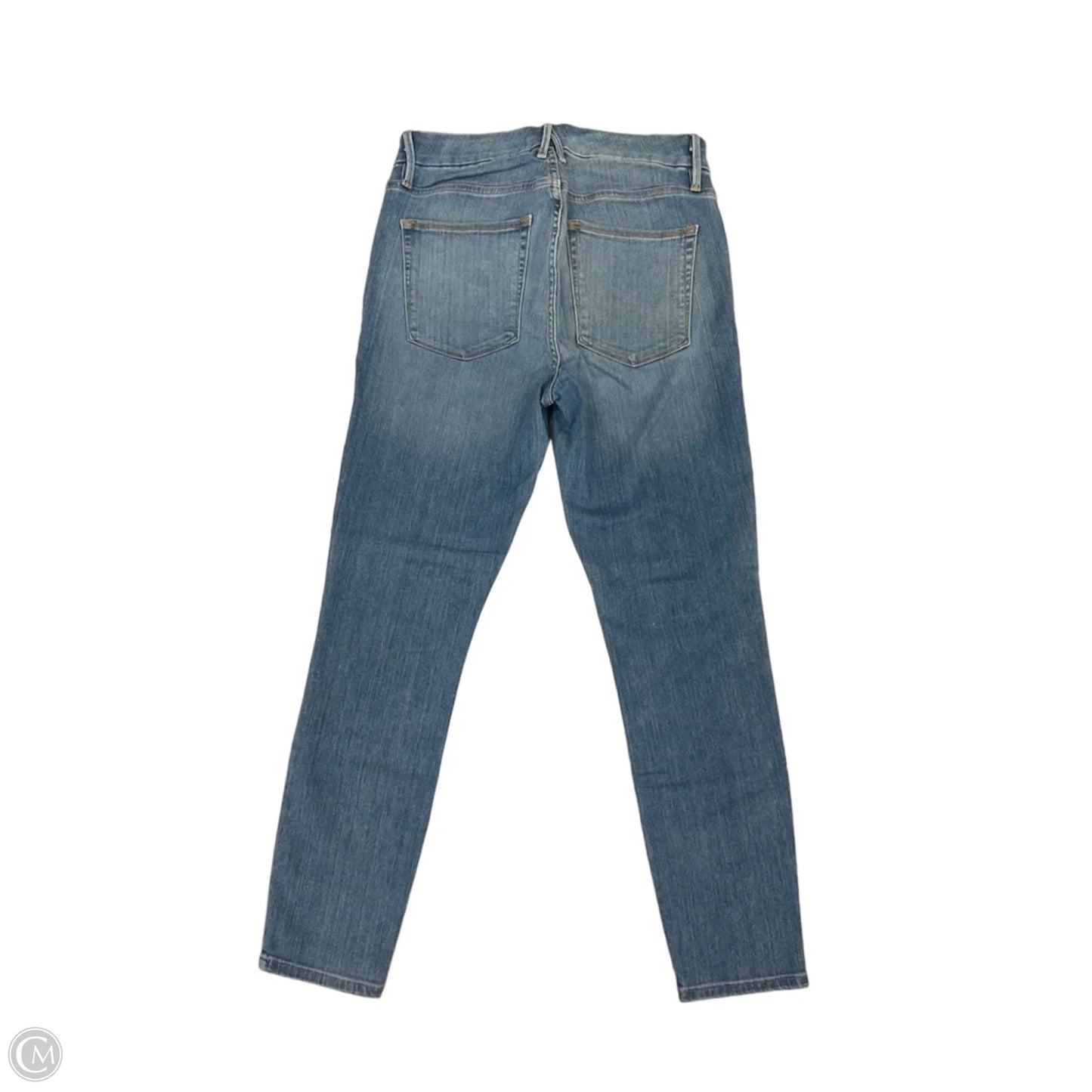 Jeans Skinny By Good American In Blue, Size: 10