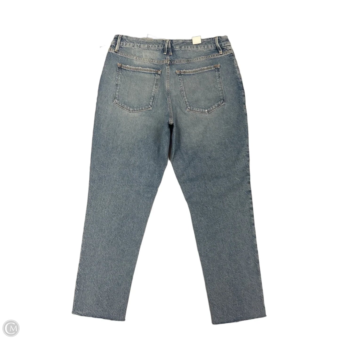 Jeans Straight By Good American In Blue, Size: 10