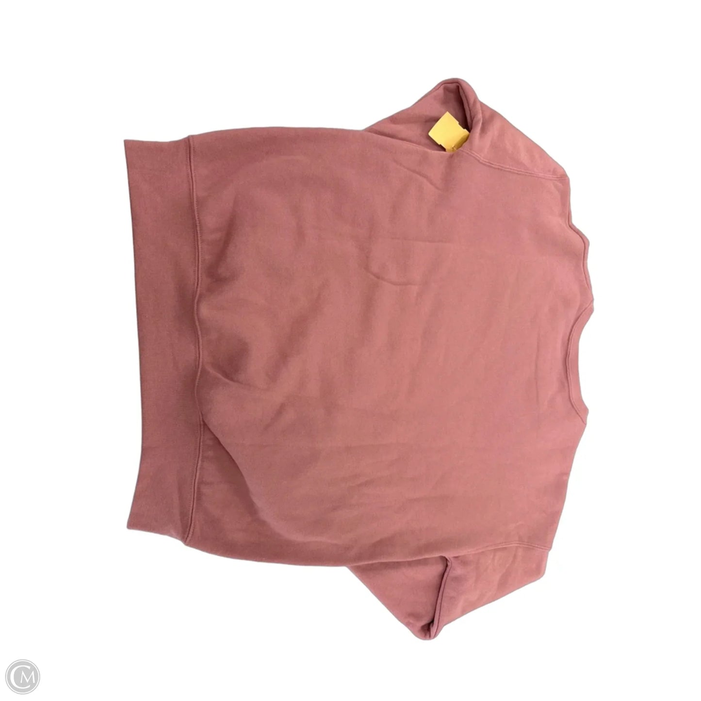 Sweatshirt Crewneck By Bella + Canvas In Mauve, Size: M