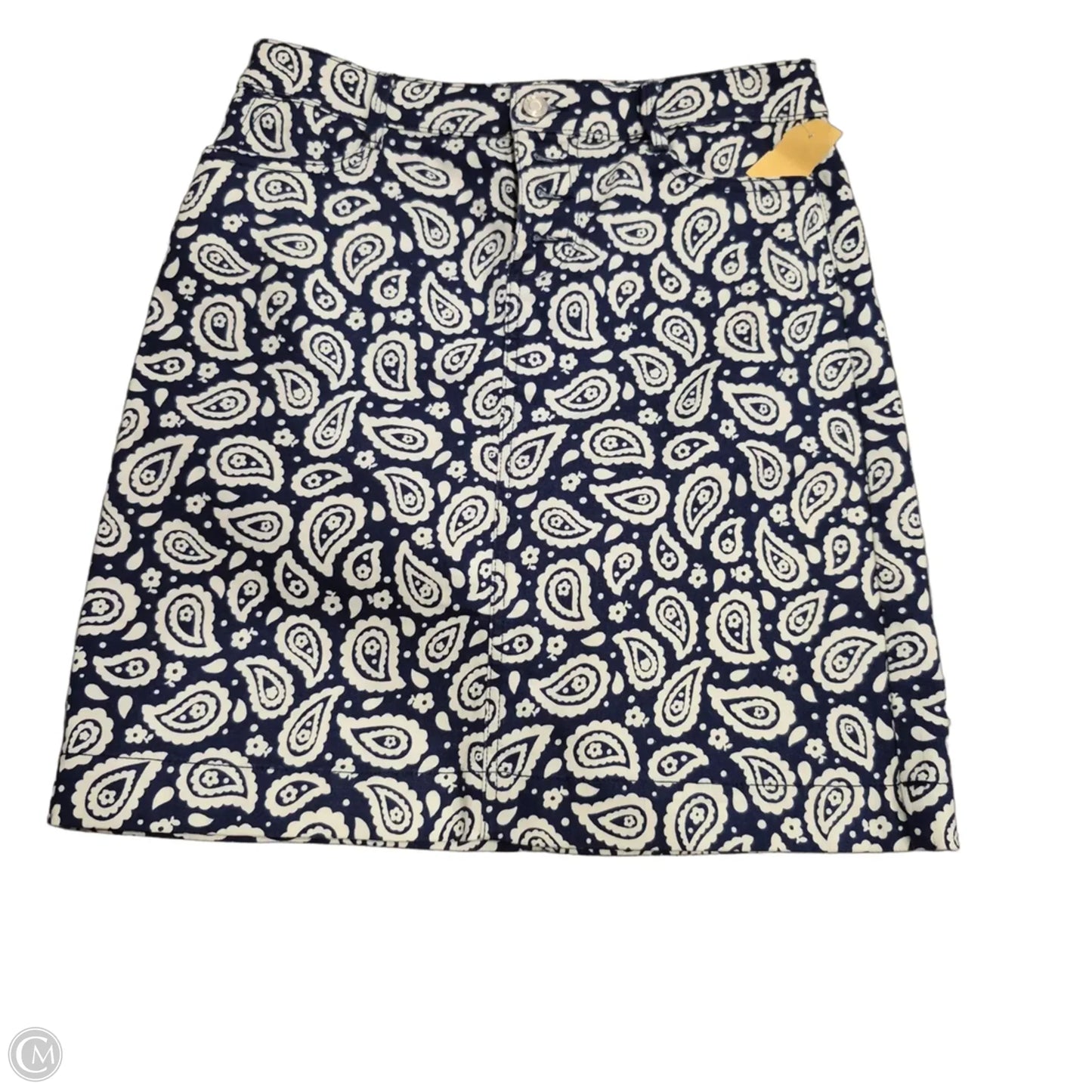 Skirt Midi By Talbots In Blue, Size: 4