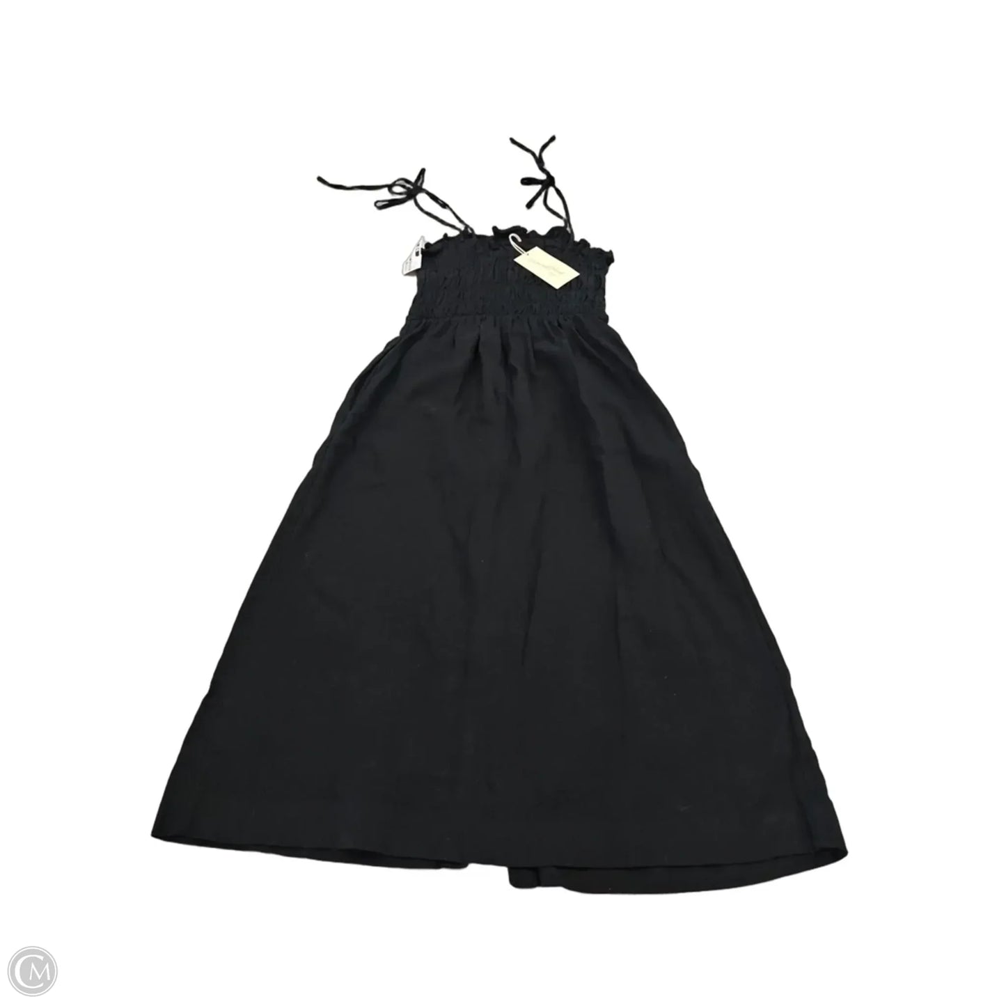 Dress Casual Midi By Universal Thread In Black, Size: Xs
