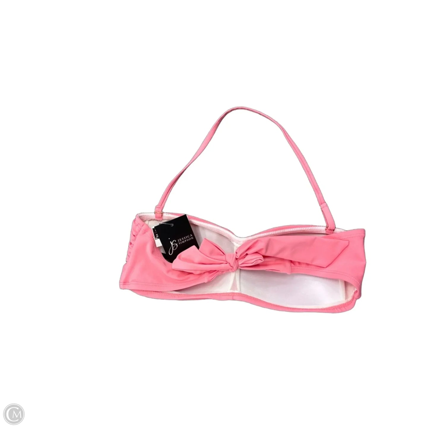 Swimsuit Top By Jessica Simpson In Pink, Size: L