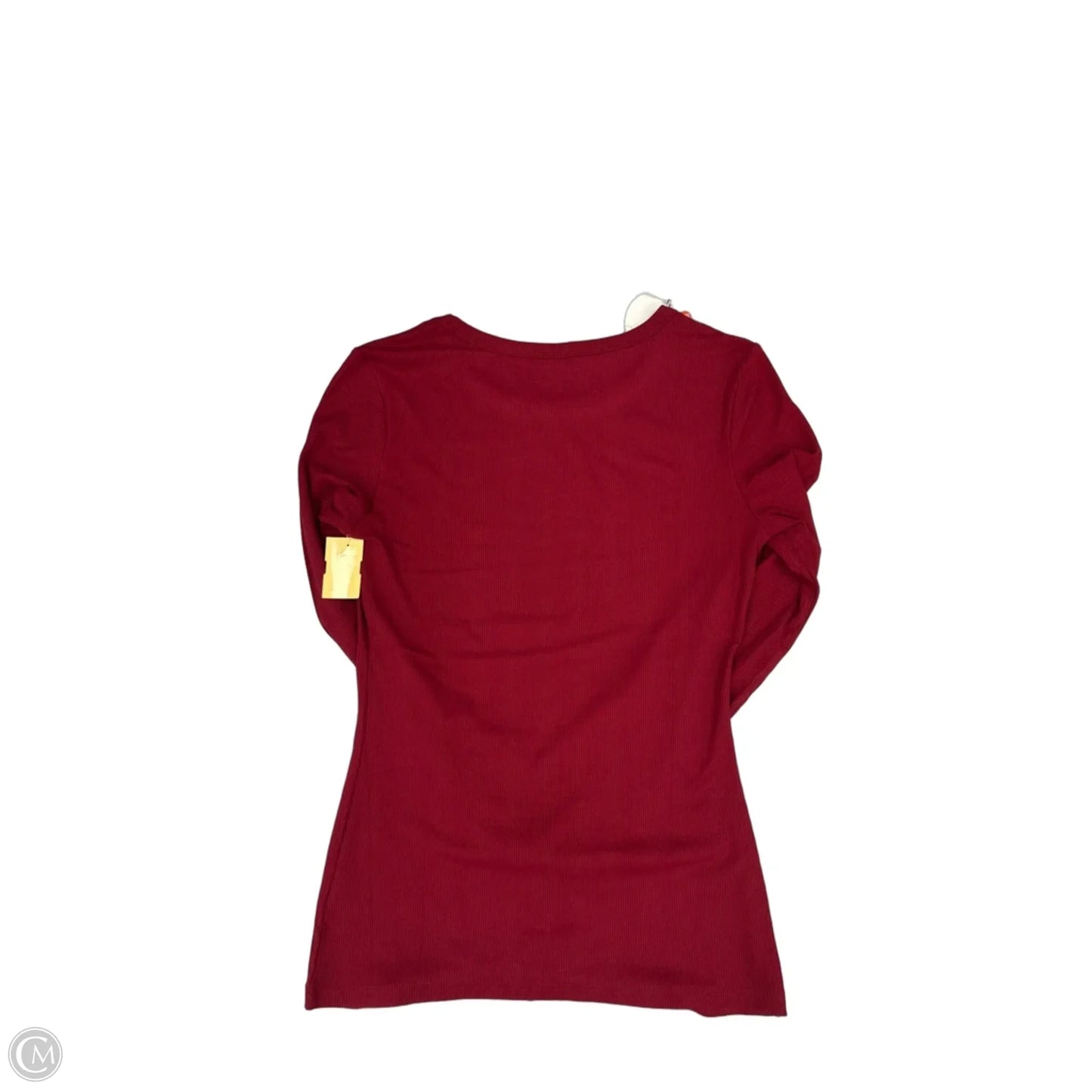 Top Long Sleeve By Anrabess In Red, Size: M